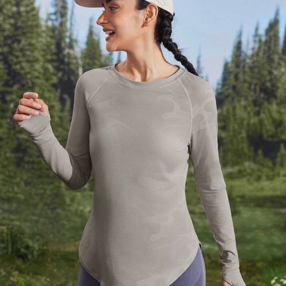 NEW Camo Mesh Workout Top
